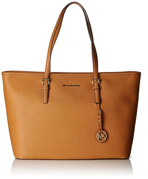 michael kors jet set travel saffiano leather tote